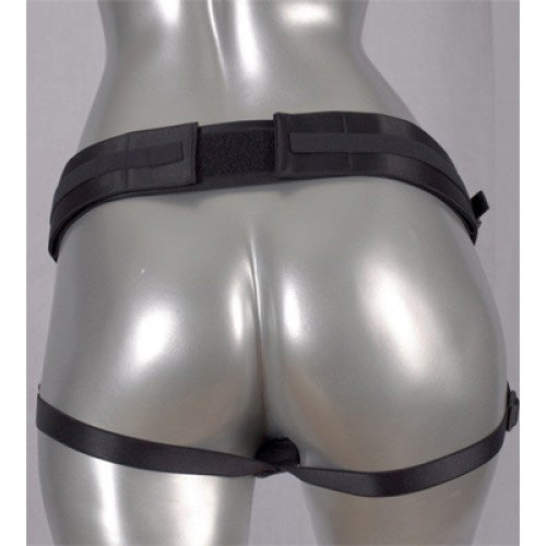 strap-on spareparts joque harness black back