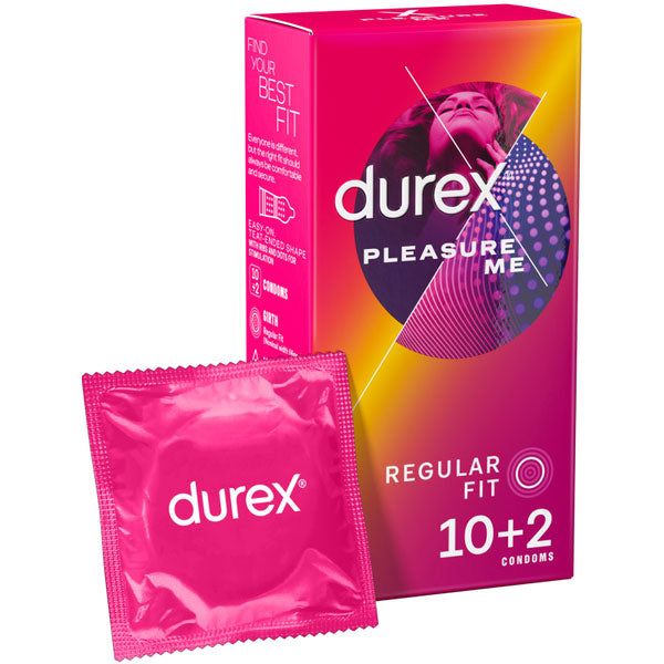 Pleasure Me Latex Condoms 10's + 2 Free