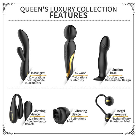 Mini Queen's Luxury Collection (Black) 4