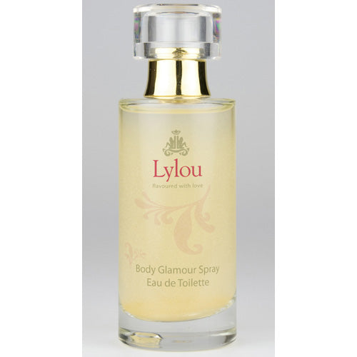 assorted lylou body glamour spray yellow