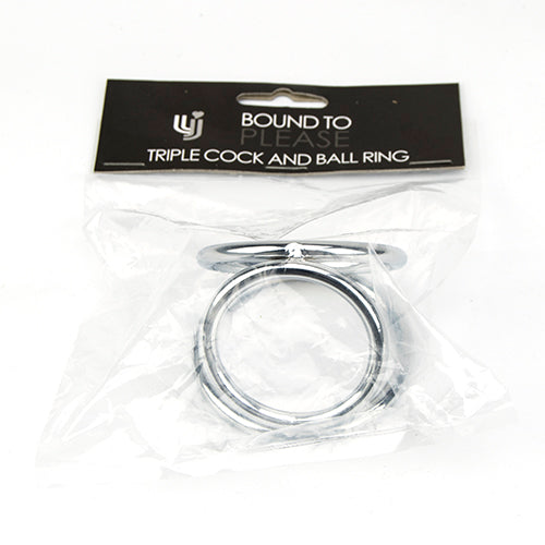 Bound to Please Triple Cock and Ball Ring 2