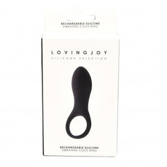Loving Joy Rechargeable Silicone Vibrating Cock Ring 7