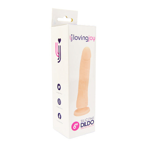 Loving Joy Realistic Silicone 7.5 inch Strap on Dildo 2