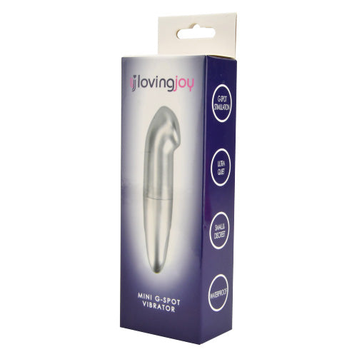 Loving Joy Mini G-Spot Vibrator Silver 3