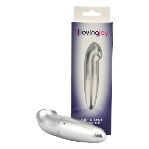 Loving Joy Mini G-Spot Vibrator Silver 5