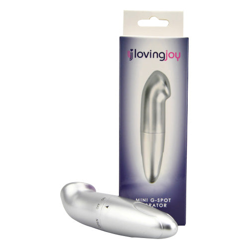 Loving Joy Mini G-Spot Vibrator Silver 6