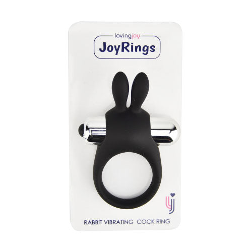 JoyRings Silicone Rabbit Vibrating Cock Ring 4