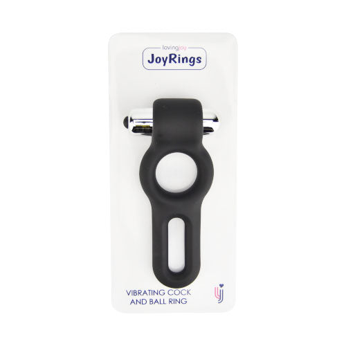 JoyRings Silicone Vibrating Cock and Ball Ring 5