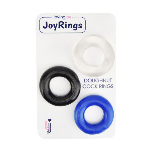 JoyRings Doughnut Cock Rings (3 Pack) 3
