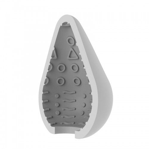 Rev-Sleeves Egg-Shaped Masturbator Wavy 3