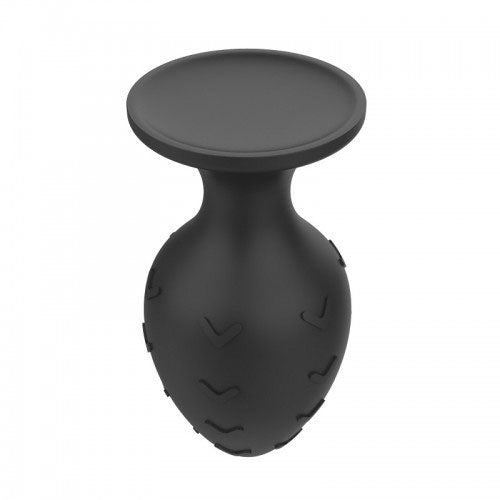 Loving Joy Ribbed Tip Small Silicone Butt Plug 3