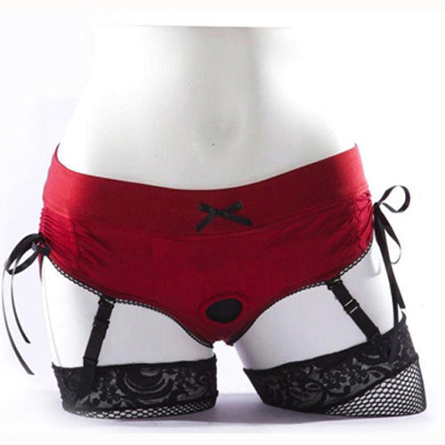 strap-ons sasha panty harness red