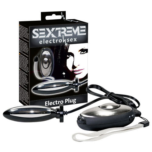 classic dildos sextreme electro plug black