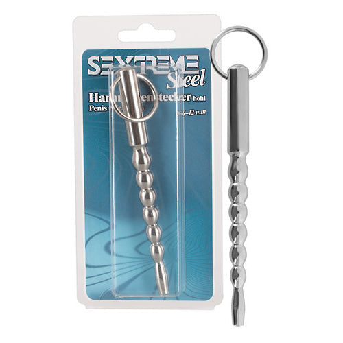 sex toy accessories sextreme hollow dilator silver