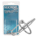 sex toy accessories sextreme penis plug and glan ring 30mm silver