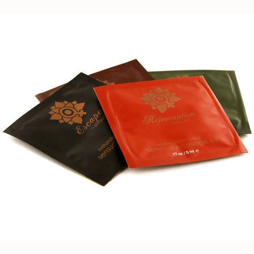 massage oils sliquid massage sachets