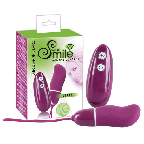 clitoral vibrators smile berry remote control bullet purple
