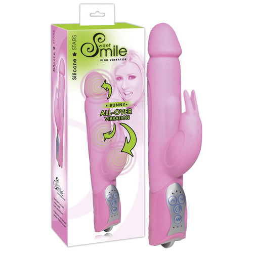 clitoral vibrators smile bunny vibrator pink