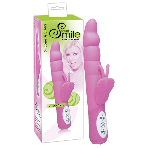clitoral vibrators smile fancy rotating vibrator pink