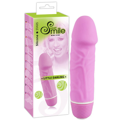compact vibrators smile little darling vibrator pink