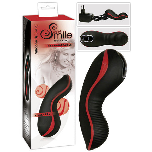 clitoral vibrators smile smarty lay on vibrator black