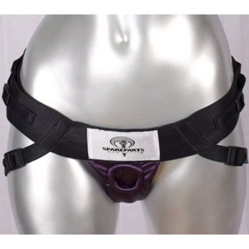 strap-on spareparts joque harness a purple 