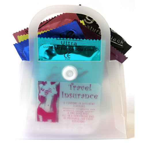 gift packs travel insurance condoms