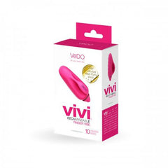 VeDo Vivi Rechargable Finger Vibe Pink 