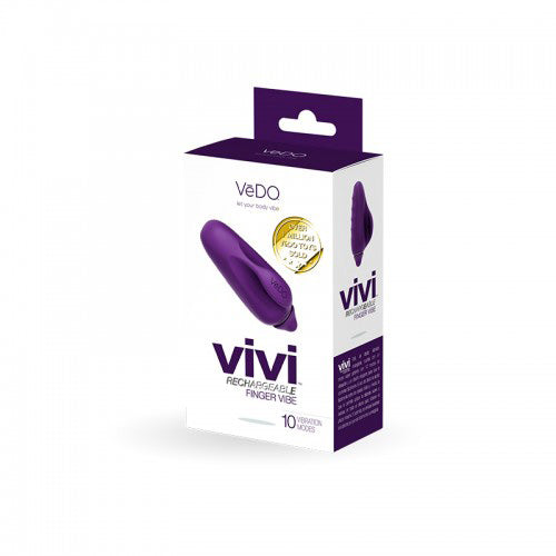 VeDo Vivi Rechargable Finger Vibe Purple