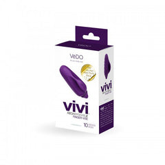 VeDo Vivi Rechargable Finger Vibe Purple