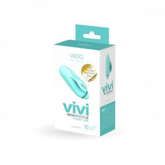 VeDo Vivi Rechargable Finger Vibe Turquoise